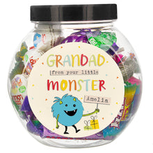 Load image into Gallery viewer, Personalised Little Monster Sweet Jar