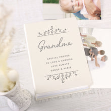 Load image into Gallery viewer, Personalised Floral 6x4 Photo Album with Sleeves
