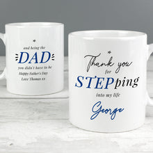 Load image into Gallery viewer, Personalised Step Dad Mug