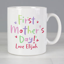 Load image into Gallery viewer, Personalised First Mother&#39;s Day Mug