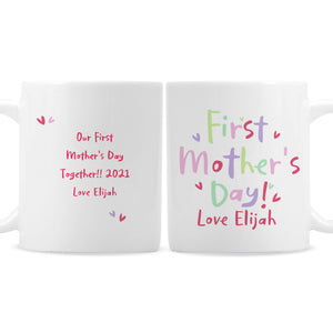 Personalised First Mother's Day Mug