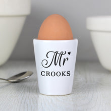 Load image into Gallery viewer, Personalised Mr Egg Cup