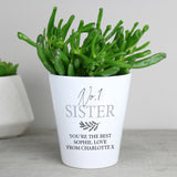 Personalised FREE TEXT Plant Pot