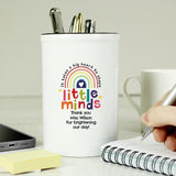 Personalised Shape Little Minds Ceramic Storage Pot