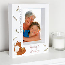 Load image into Gallery viewer, Personalised Mummy and Me Fox 5x7 Box Photo Frame