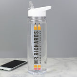 Personalised Teacher Water Bottle