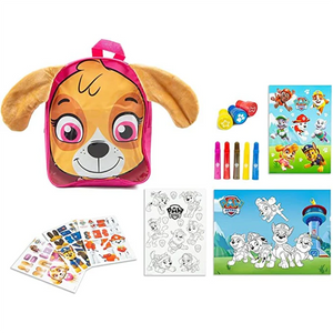 Paw Patrol SKYE Activity Backpack & Kids Activity Stationery