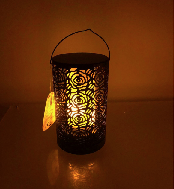 Black Eternal Flickering Flame LED Lamps