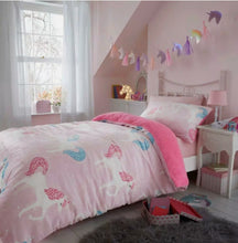 Load image into Gallery viewer, Unicorn Teddy Bedding