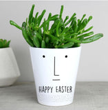 Personalised 'Mr Face' Plant Pot