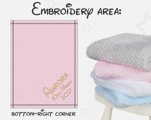 Personalised Baby Blanket