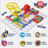 Science Kidz Electro Snaps 188 Experiments Kit - Electronic Circuit Set For Kids