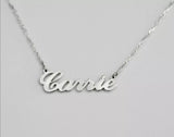 Personalised  Name Necklace,925 Sterling Silver,Any name!