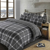 Aspen Brushed Cotton Duvet Cover Set