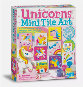 Unicorn Mini Tile Art - Be creative and turn ordinary tiles into masterpieces
