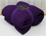 Luxury Waffle Throw 150 x 200cm