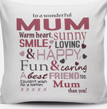 To a Wonderful Relative Filled Cushion