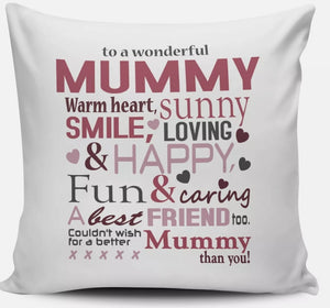 To a Wonderful Relative Filled Cushion