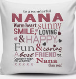 To a Wonderful Relative Filled Cushion