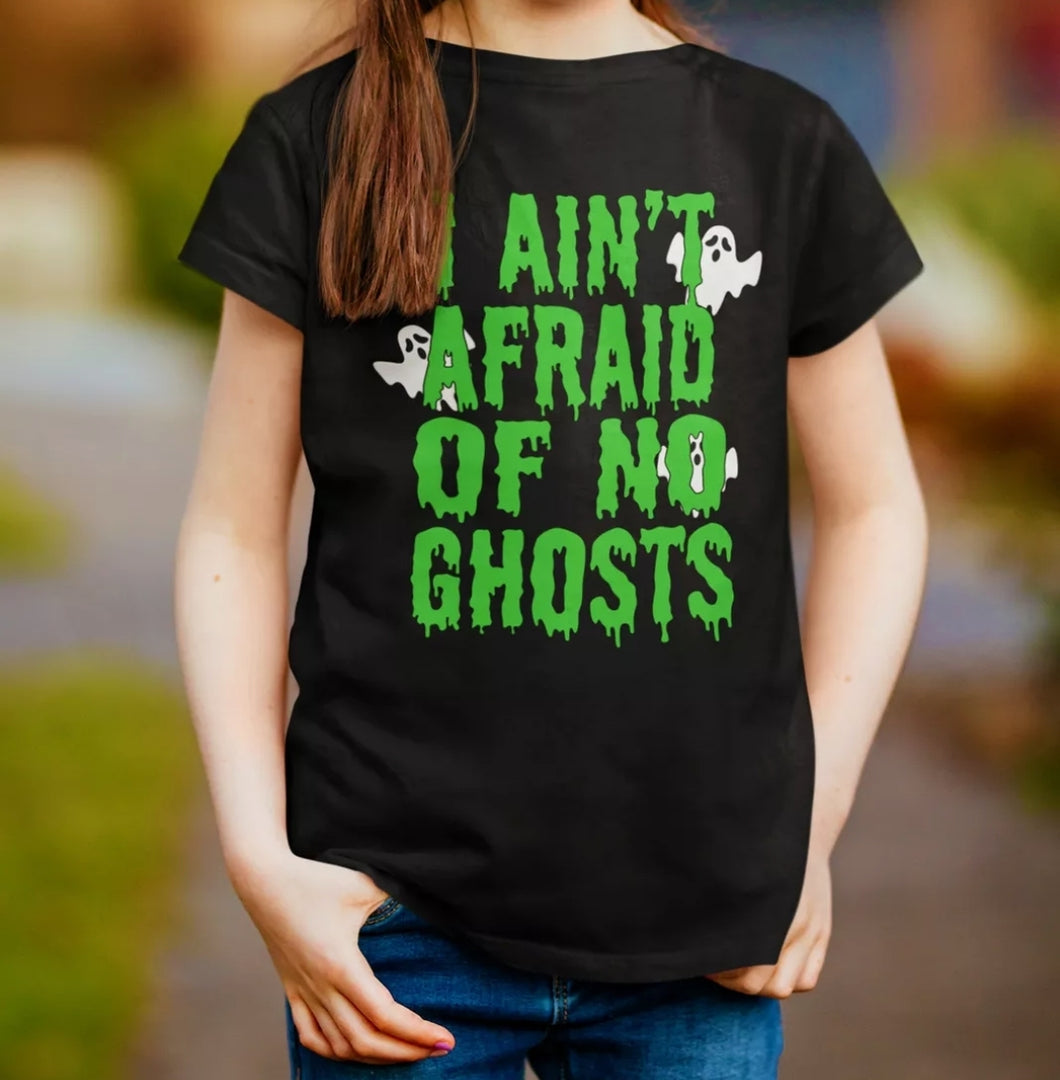 Kids I Ain't Afraid of No Ghosts T Shirt