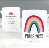 Personalised Rainbow Mug