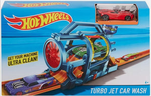 Hot wheels Turbo Jet Car Wash City Fold-out Play Set