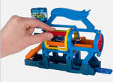 Hot wheels Turbo Jet Car Wash City Fold-out Play Set