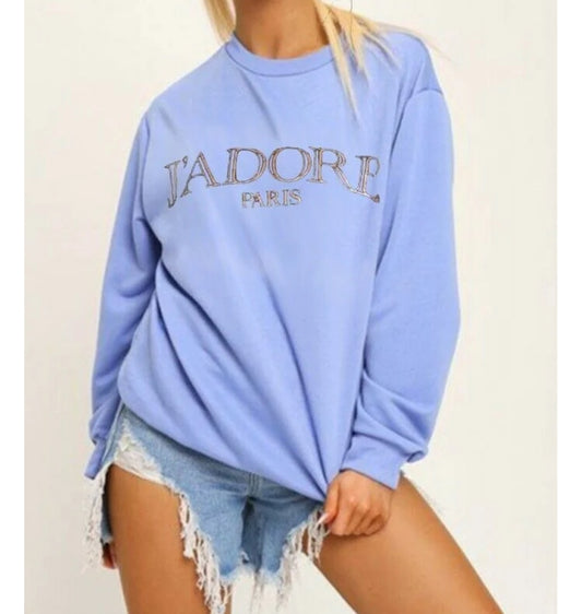 Ladies JAdore Long Sleeve Sweatshirt