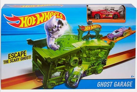 Hot Wheels Ghost Garage City Fold Out Play Set