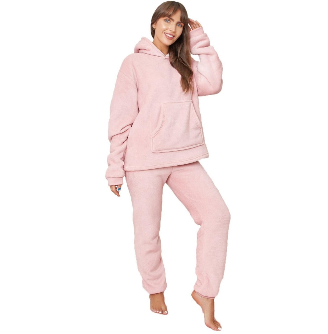 Sherpa Fleece Pyjama Set