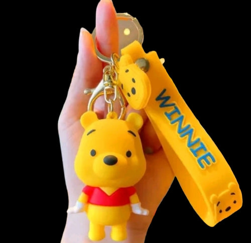 Winnie Pooh Bear Keyring / Bag Charm