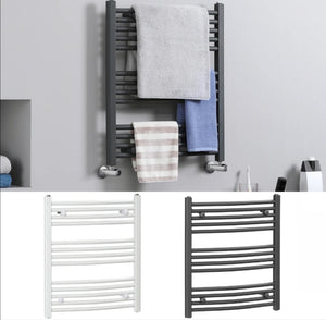 Heated Towel Rail, Hydronic Bathroom Ladder Radiator Heating 600mm x 700mm