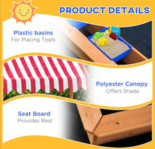 Load image into Gallery viewer, Kids Sandbox Sand Pit w/ Cover