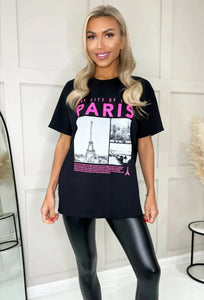 Paris City of Love T Shirt