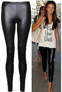 Leather Look Leggings