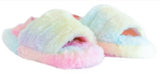 Kids Fluffy Slider Slippers