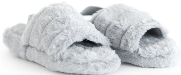 Kids Fluffy Slider Slippers