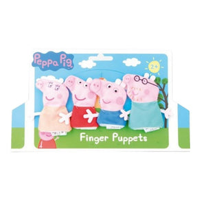 Peppa Pig & Family Finger Puppets Pack of 4