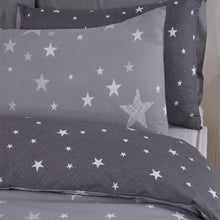 Load image into Gallery viewer, Reversible Stars Duvet Set