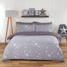 Load image into Gallery viewer, Reversible Stars Duvet Set