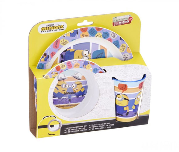 Minions 2 Tableware Set (3 Piece)