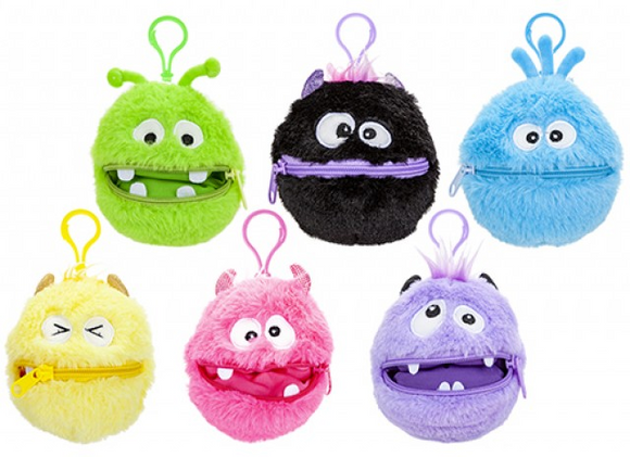 Zipemals Plush Coin Purse