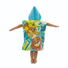 Load image into Gallery viewer, Paw Patrol Jungle Kids Towel Poncho