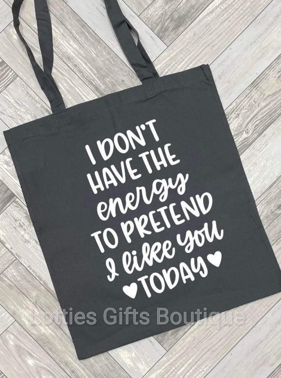 Slogan Tote Bags