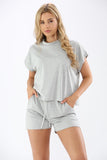 Ladies Short Lounge 2 Pc Set