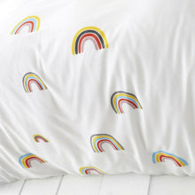 Load image into Gallery viewer, Rainbow Reversible Duvet Set