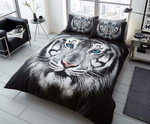 Tiger Face Duvet Set