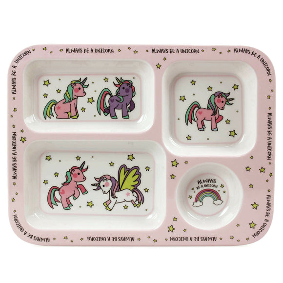 Little Stars Unicorn Food Tray