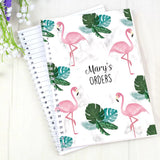 Personalised Flamingo A5 Notebook